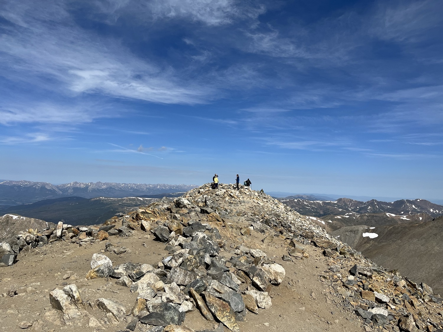 View of Grays peak